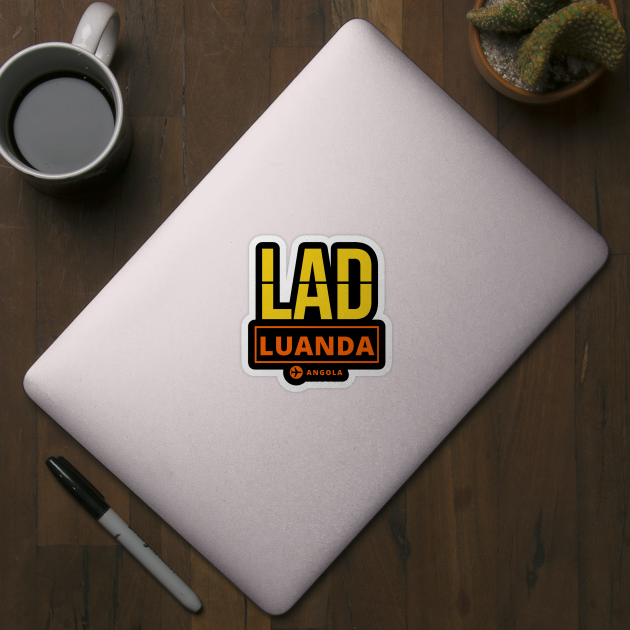 LAD - Luanda airport code by Luso Store